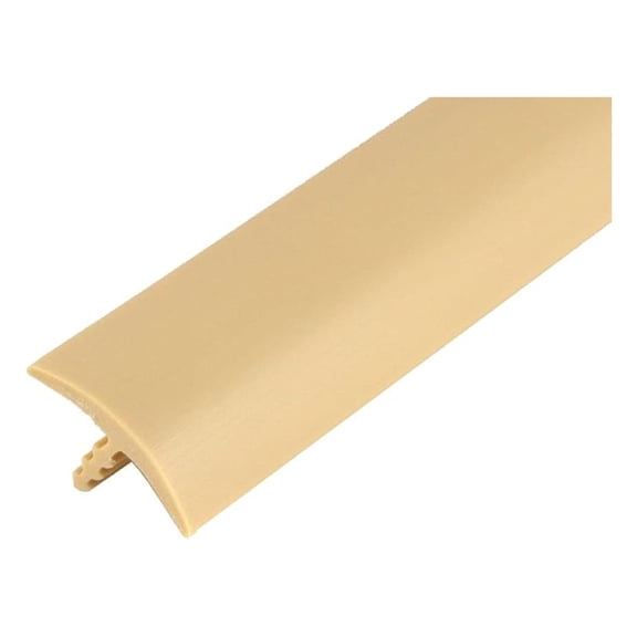 250ft Roll of Beige 3/4" Plastic Tee Moulding for Arcade Game Cabinets, Counters, Shelves, or Tables