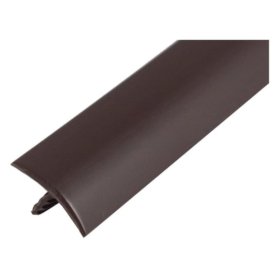 250ft Roll of Dark Brown 3/4" Plastic Tee Moulding for Arcade Game Cabinets, Counters, Shelves, or Tables