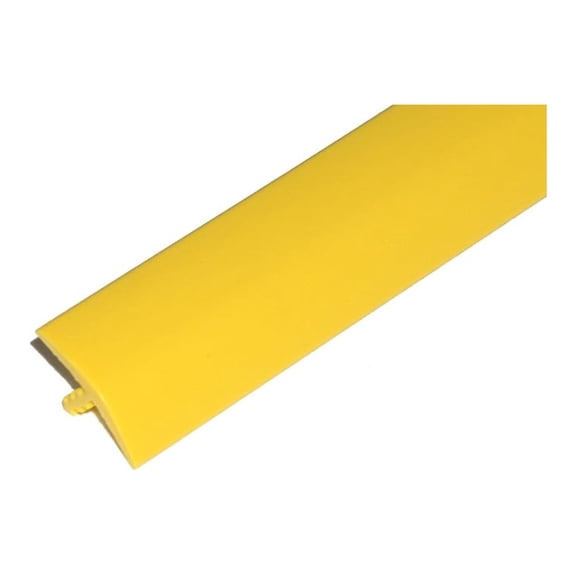 250ft Roll of Yellow 3/4" Plastic Tee Moulding for Arcade Game Cabinets, Counters, Shelves, or Tables
