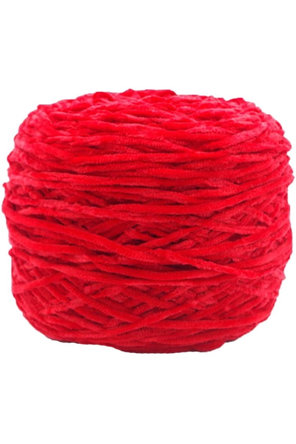 250g Chenille Velvet Yarn Black Bulky Vegan Soft Yarn Velvet Knitting Yarn Polyester Blended Cotton Chenille Yarn Hand Knitting Yarn Crochet Thread for Clothing Hat Scarf Blanket