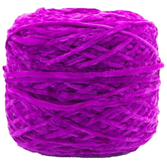 250g Chenille Velvet Yarn Black Bulky Vegan Soft Yarn Velvet Knitting Yarn Polyester Blended Cotton Chenille Yarn Hand Knitting Yarn Crochet Thread for Clothing Hat Scarf Blanket