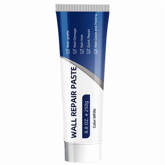 250g Wall Mending Agent Paste,Multi-functional Wall Patch Repair Kit,Drywall Patch Repair Kit,Instant Wall Hole Filler & Crack Repair Paste，For Cracks,Peeling Surfaces and Indoor Wall Renovation