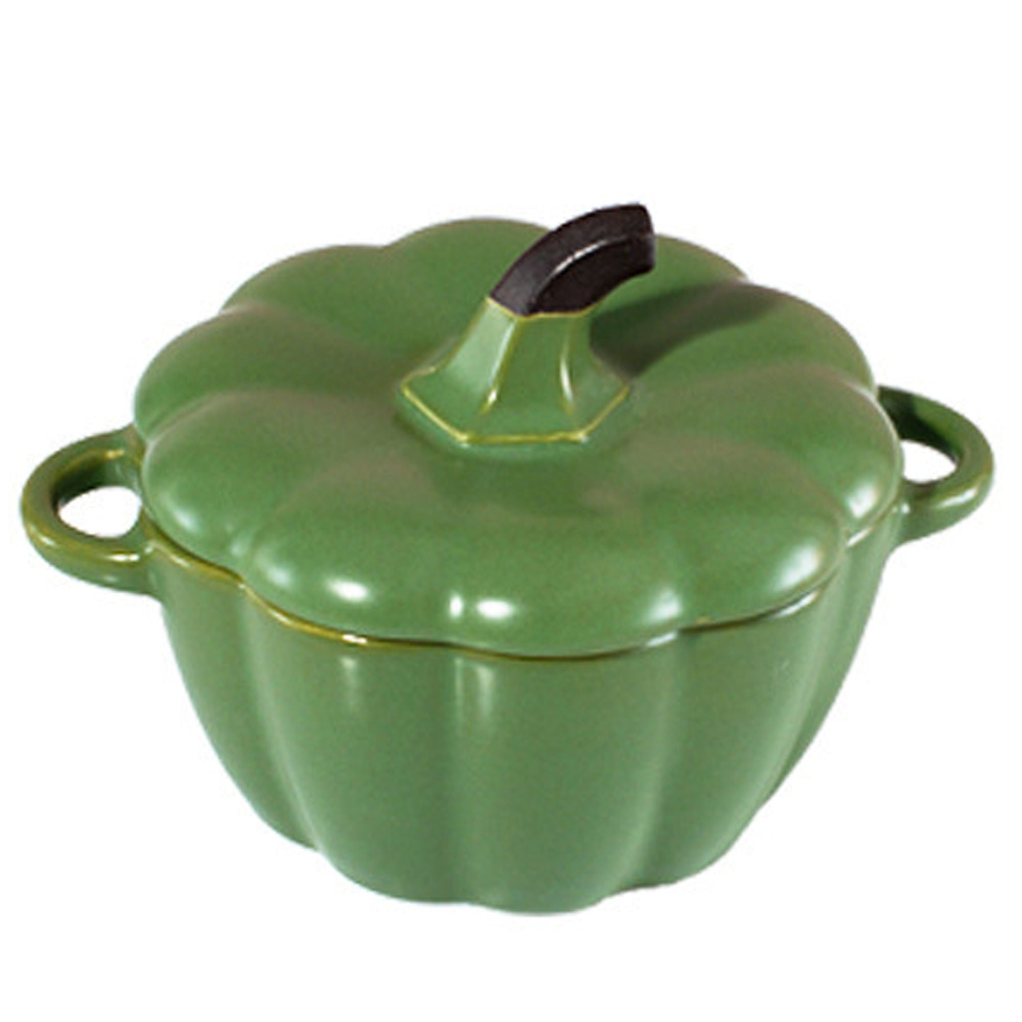 250ml/8.8oz Ceramic Pumpkin Pot With Lid, Portable Small Pumpkin Soup