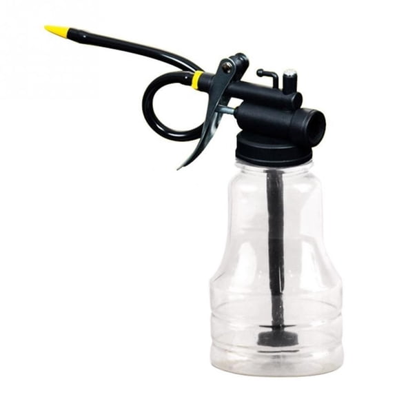 250ml Car Oiler For Greasing Transparent Oil Can Lubrication High Pressure Pump Oiler Lubricating Oil Plastic Machine Grease Gun