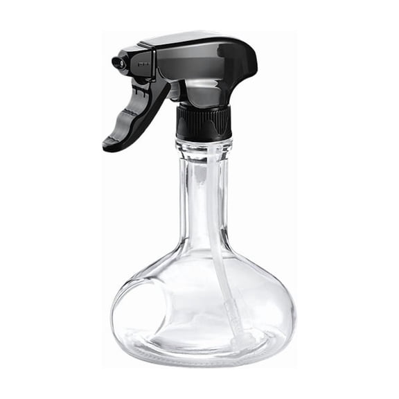 250ml Glass Spray Bottle Set - 2 Pack Empty Atomizer Oil Bottles for Barbecue and Seasoning