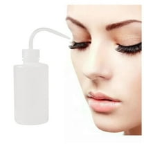 250ml Plastic Safety Wash Bottle Lab Squeeze Bottle Squirt Tattoo Bottle with Narrow Mouth Scale for Plants Flower