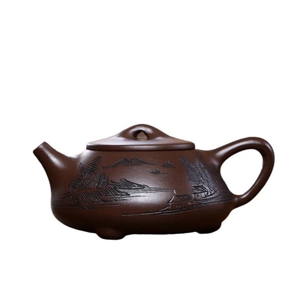 250ml Tradition Zisha Filter Teaware Customized Tea Infuser Yixing Purple Clay Tea Pot Master Handmade Beauty Teapot