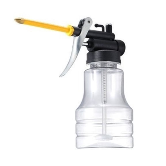 250ml Transparent Oil Can Oiler Lubrication Oil Plastic Machine Pump High Pressure Pump Oiler Grease Gun