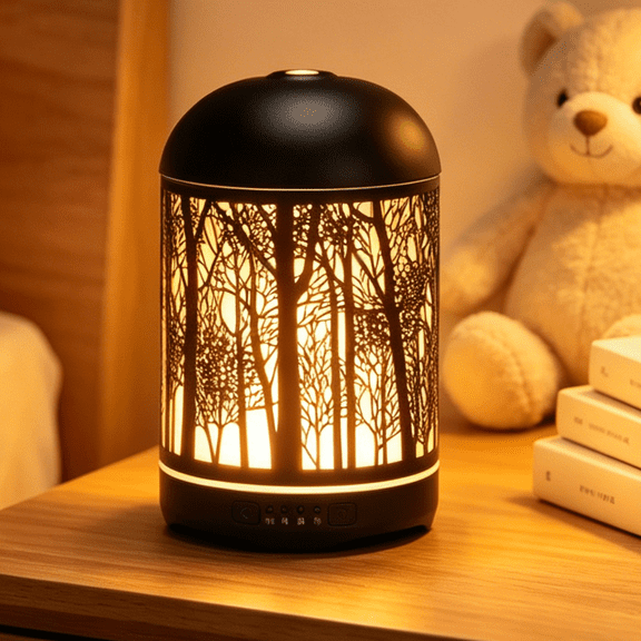 250ml essential oil diffuser, diffuser for home, timing humidifiers for bedroom, Halloween, Christmas holiday gifts