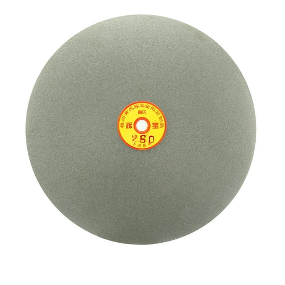 250mm 10-inch Grit 260 Diamond Coated Flat Lap Disk Wheel Grinding Sanding Disc