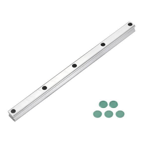 250mm HGR15 Linear Guide Rail, Bearing Steel Linear Motion Guideway for DIY CNC Routers Lathes Mills Automatic Equipment