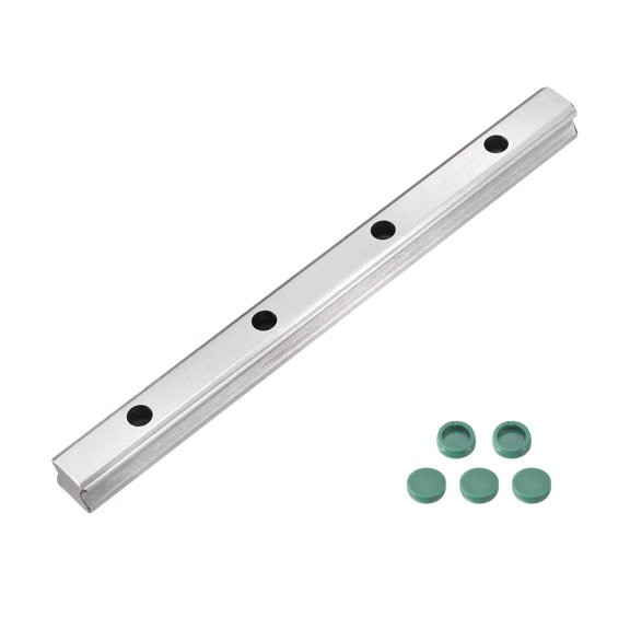 250mm HGR20 Linear Guide Rail, Bearing Steel Linear Motion Guideway for DIY CNC Routers Lathes Mills Automatic Equipment