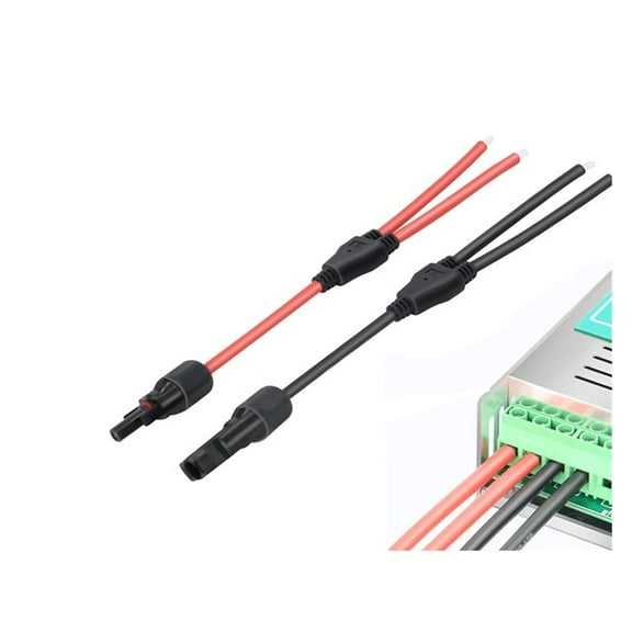 250mm Solar Panel Terminal Connection Cable With Male Female Y Branch Connector Can Be Used With MPPT Solar Controller ,Multiple Protection Functions