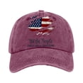 thumbnail image 1 of 250th Anniversary 250 Years Freedoms Baseball Hat Running Embroidered Cap Vintage Flag Graphic Baseball Caps Adjustable Trendy & Fashionable Unisex Casual Fishing & Camping Hat, 1 of 7