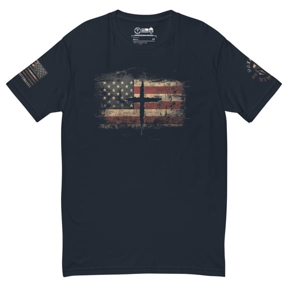 250th Anniversary America T-shirt (Midnight Navy, 3XL)
