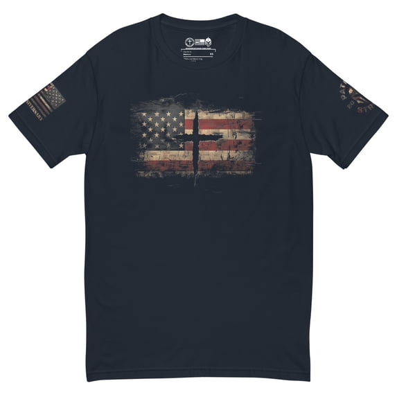 250th Anniversary America T-shirt (Midnight Navy, L)