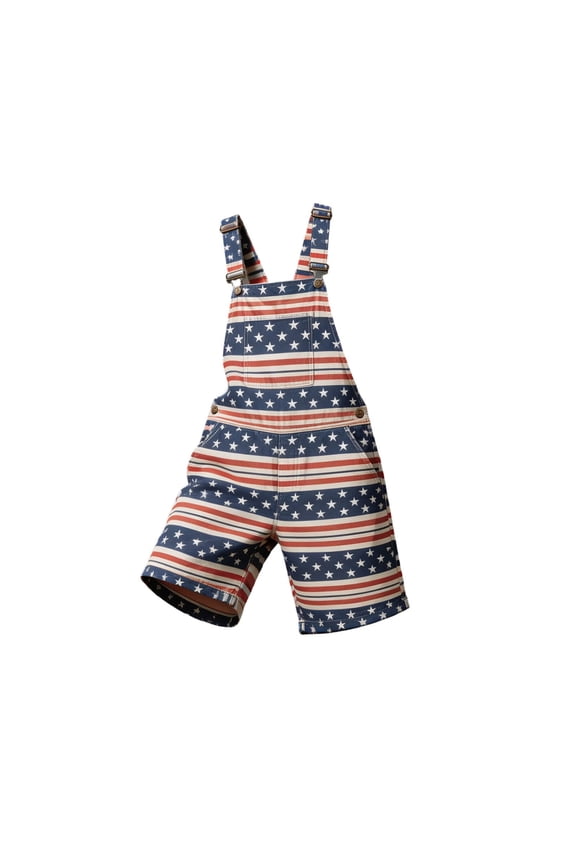 250th Anniversary American Flag Overalls for Men Patriotic Bib Overalls Shorts Loose Fit USA Print Coveralls Independence Day Casual Summer Outfit