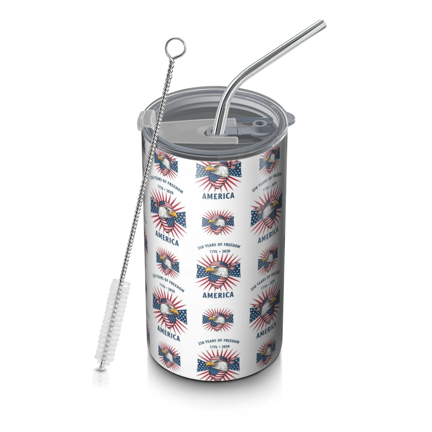 250th Anniversary American Pattern OneSize Coffee Tumbler, Vacuum ...