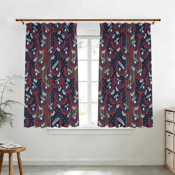 250th Anniversary American Pattern Pinch Pleat Semi Sheer Linen ...