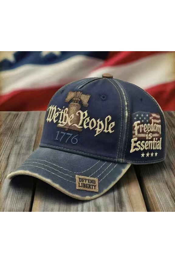 Texas Commemorative Cap, 250th Anniversary Baseball Cap, Vintage Embroidery (Lone Star State, 1836-1845)