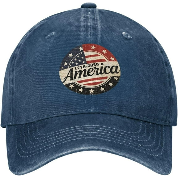 250th Anniversary Cap 1776 2026 Hat USA Birthday Baseball Cap