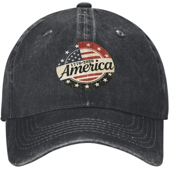250th Anniversary Cap 1776 2026 Hat USA Birthday Baseball Cap