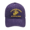 thumbnail image 1 of 250th Anniversary Cap Vintage Washed Embroidered USMC Hat 250 Years of Honor Adjustable Patriotic Baseball Cap, 1 of 5