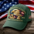 thumbnail image 1 of 250th Anniversary Hat,Baseball Caps for Men,250th Anniversary Usa Hat,United States 250th Anniversary Hat Bald Printed Patriotic Baseball Cap For Men Women,America 250 Tribute(Dark Green), 1 of 8