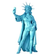 250th Anniversary Liberties Statue Selfie Art Piece Figure Historical Symbol Contemporary America History Ornament