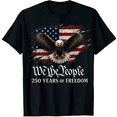 thumbnail image 1 of 250th Anniversary Mens Patriotic T Shirts USA Flag Retro 1776-2026 Graphic Tee for Men Vintage Independence Day Crewneck Tshirt 1, 1 of 6