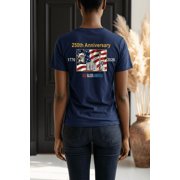 250th Anniversary Navy Tee Shirt x-large