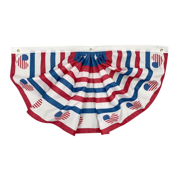 250th Anniversary Outdoor Wrinkled Half Patriotic Hanging For Photography