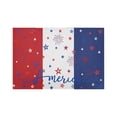 thumbnail image 1 of 250th Anniversary Patriotic Fabric Placemat, Multi-Holiday Heat Insulated Table Pad, Decor Table Mat for 4th Of July, Veterans Day and Memorial Day Dining Layout, 1 of 6