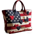 thumbnail image 1 of 250th Anniversary Quilted Tote Bag for Women,American Flag Shoulder Bags,4th of July Casual Shoulder Bag Gift for Mothers Day(A), 1 of 5