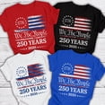 thumbnail image 1 of USA 250th Anniversary Shirt, 4th of July Shirt, American Flag Shirt, Patriotic Shirts for Women, 1 of 7