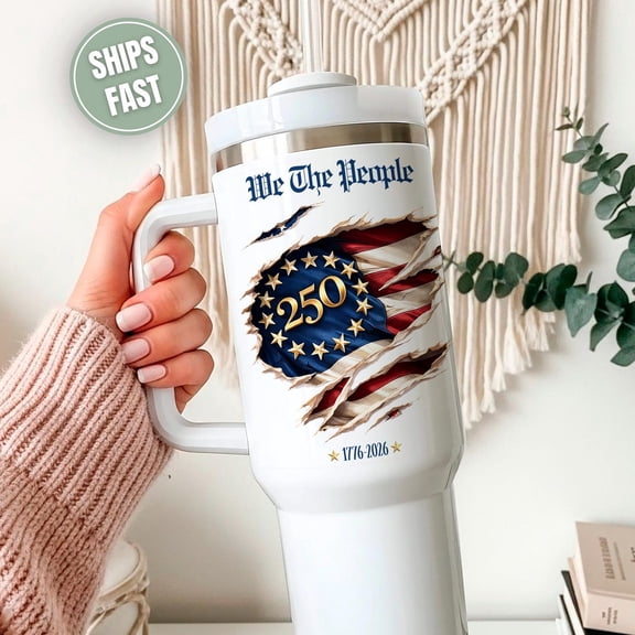 250th Anniversary Tumbler, America 250th Travel Mug, 250th Anniversary Mug, Fourth of July Tumbler, USA Anniversary