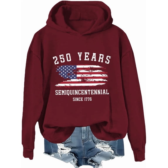 250th Anniversary US Hoodie America 250 Anniversary Sweatshirt United States 250 Years Since 1776 2026 Shirt