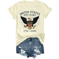 thumbnail image 1 of 250th Anniversary US Shirt America 250 Anniversary Shirts United States 250 Years Merchandise Tshirt, 1 of 7
