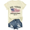 thumbnail image 1 of 250th Anniversary US Shirt America 250 Anniversary Shirts United States 250 Years Since 1776 2026 Tshirt, 1 of 7
