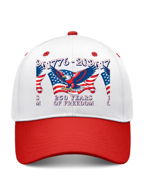 250th Anniversary USA 1776-2026 250th Anniversary USA 1776-2026 250th Anniversary Patriotic Retro USA Eagle Snapback Hat