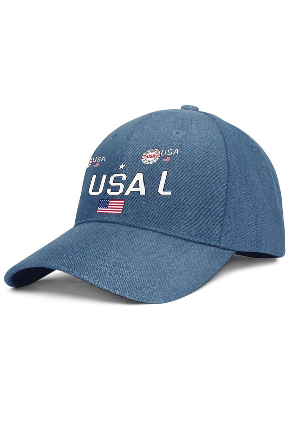 250th Anniversary USA 1776-2026 Patriotic Eagle Red White Blue Structured 6-Panel Snapback Hat Curved Brim for Men Women Outdoor