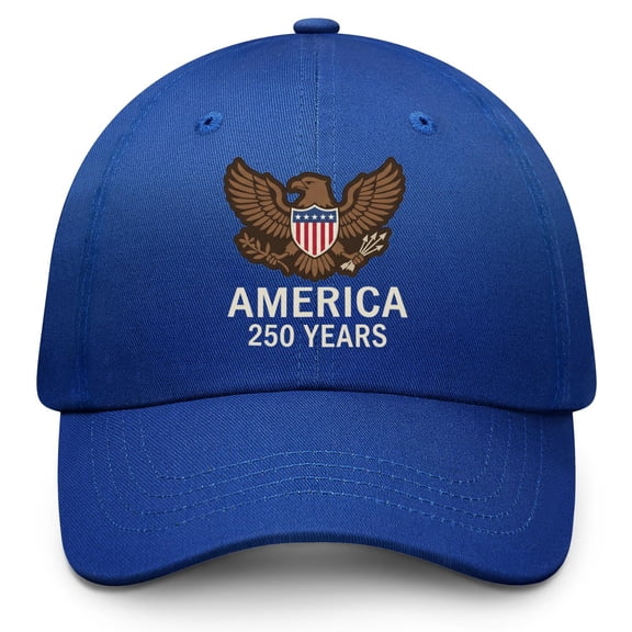 250th Anniversary USA 1776-2026 Patriotic Eagle White House Statue of Liberty Baseball Cap Adjustable Dad Hat for Men Women Outdoor Gifts