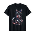 thumbnail image 1 of 250th Anniversary USA 2026 American Flag Patriotic Cat T-Shirt, 1 of 7