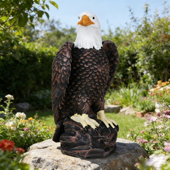 250th Anniversary USA Bald Eagle Statue, USA 250th Anniversary Merchandise Garden Decor Sculptures Statues Outdoor, Yard & Lawn Figurine,Bald Eagle Gift for Men