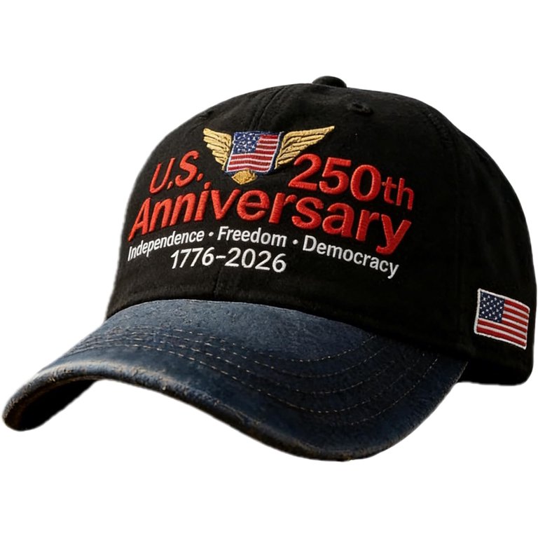 250th Anniversary USA Hat 250 Anniversary Baseball Cap 