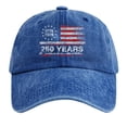 250th Anniversary USA Hat 250 Years American Anniversary Baseball Cap ...
