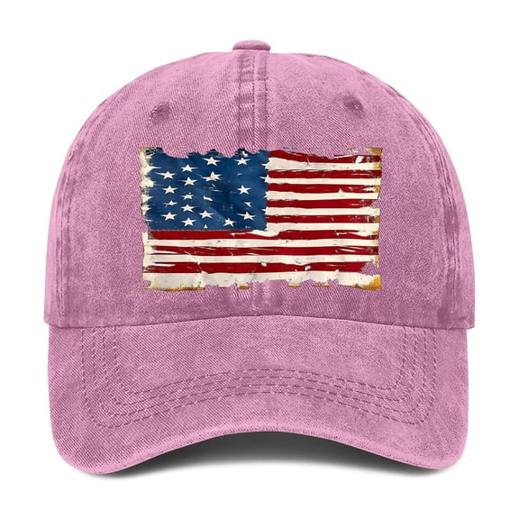 250th Anniversary USA Hat, Adjustable 250 Year American Anniversary Hat,Bald Eagle Embroidery Baseball Cap,Retro Embroidered Cap Pink
