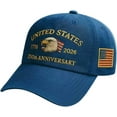 thumbnail image 1 of 250th Anniversary USA Hat Adjustable embroidered Bald Eagle Baseball Cap United States 250th Anniversary Hat for Men Women, 1 of 13