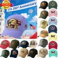 thumbnail image 1 of 250th Anniversary USA Hat, Patriotic Baseball Cap, Independence Symbol 250 Year Anniversary Hat for Veterans and Patriots[Printed], 1 of 6