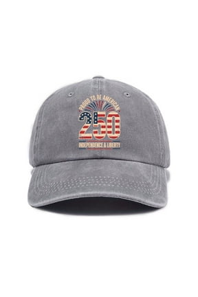 250th Anniversary USA - Hat United States 250 Anniversary USA Hat, 1776-2026 Adjustable Embroidered Patriotic Hats 250 American Hat for Men Women
